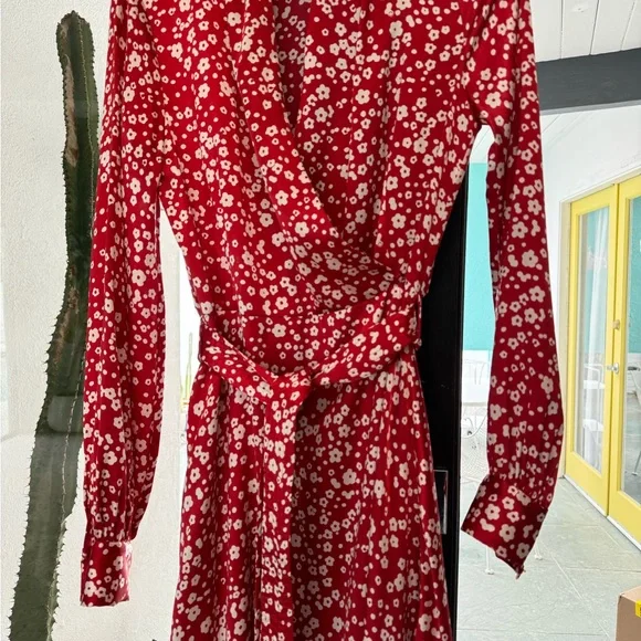 Reflection Goya Studio red dress size zero XS/M - Picture 6 of 8